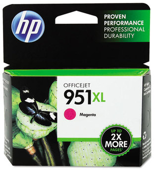 HP J3P56BN-CR318BN Ink,  (CN047AN) High Yield Magenta Original Ink Cartridge