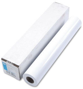 HP Designjet Large Format Paper for Inkjet Printers,  24" x 100 ft., White