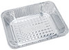 A Picture of product HFA-32035 Handi-Foil of America® Aluminum Steam Table Pans,  Half-Size, 1 11/16" Shallow, 100/Carton