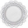 A Picture of product 323-211 Hoffmaster® Cambridge Lace Embossed Round Paper Doilies. 8 in. White. 1000/Carton.