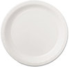 A Picture of product HFM-PL7095 Hoffmaster® Coated Paper Dinnerware,  Plate, 9", White, 50/Pack, 10 Packs/Carton