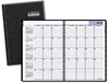 A Picture of product AAG-G470H00 AT-A-GLANCE® DayMinder® Hard-Cover Monthly Planner Ruled Blocks, 11.75 x 8, Black Cover, 14-Month (Dec to Jan): 2023 2025