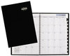 A Picture of product AAG-G470H00 AT-A-GLANCE® DayMinder® Hard-Cover Monthly Planner Ruled Blocks, 11.75 x 8, Black Cover, 14-Month: Dec 2024 to Jan 2026