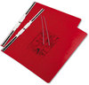 A Picture of product ACC-54079 ACCO PRESSTEX® Covers with Storage Hooks 2 Posts, 6" Capacity, 14.88 x 11, Executive Red