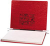 A Picture of product ACC-54079 ACCO PRESSTEX® Covers with Storage Hooks 2 Posts, 6" Capacity, 14.88 x 11, Executive Red
