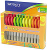 A Picture of product ACM-13141 Westcott® For Kids Scissors,  5" Pointed, Assorted, 12/Pack