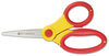 A Picture of product ACM-15986 Westcott® Titanium Bonded® Kids Scissors,  5" Long, Rounded, Assorted Colors