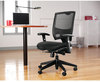 A Picture of product ALE-EP42ME10B Alera® Epoch Series Fabric Mesh Multifunction Chair Supports Up to 275 lb, 17.63" 22.44" Seat Height, Black