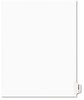 A Picture of product AVE-01390 Avery® Legal Index Divider, Exhibit Alpha Letter, Avery® Style,  Exhibit T, Letter, White, 25/Pack