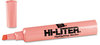 A Picture of product AVE-07749 HI-LITER® Desk Style Highlighters,  Chisel Tip, Light Pink Ink, Dozen