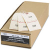A Picture of product AVE-18670 Avery® Duplicate Auto Park Tags 1-500, 4.75 x 2.38, Manila, 500/Box