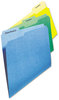 A Picture of product AVE-5029 Avery® Clear Permanent File Folder Labels with Sure Feed® Technology 0.66 x 3.44, 30/Sheet, 15 Sheets/Pack
