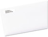 A Picture of product AVE-5967 Avery® White Address Labels with Sure Feed® Technology for Laser Printers w/ 0.5 x 1.75, 80/Sheet, 250 Sheets/Box