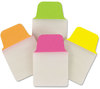 A Picture of product AVE-74762 Avery® Ultra Tabs® Repositionable Mini Tabs: 1" x 1.5", 1/5-Cut, Assorted Neon Colors, 80/Pack