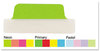 A Picture of product AVE-74762 Avery® Ultra Tabs® Repositionable Mini Tabs: 1" x 1.5", 1/5-Cut, Assorted Neon Colors, 80/Pack