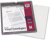 A Picture of product AVE-74804 Avery® Heavyweight Clear Vinyl Envelope Top-Load Envelopes w/Thumb Notch, 9” x 12”, 10/Pack