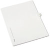 A Picture of product AVE-82213 Avery® Preprinted Allstate® Style Legal Dividers Exhibit Side Tab Index 10-Tab, 15, 11 x 8.5, White, 25/Pack