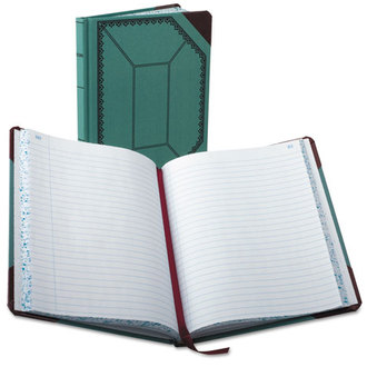 Boorum & Pease® Record Book with Blue and Red Cover,  Blue/Red Cover, 150 Pages, 9 5/8 x 7 5/8