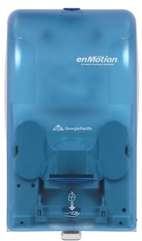 GP enMotion® Splash Blue Automated Touchless Soap & Sanitizer Dispenser.