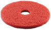 A Picture of product BWK-4015RED Boardwalk® Buffing Floor Pads. 15 in. Red. 5/case.