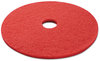 A Picture of product BWK-4021RED Boardwalk® Buffing Floor Pads. 21 in. Red. 5/case.