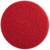 A Picture of product BWK-4021RED Boardwalk® Buffing Floor Pads. 21 in. Red. 5/case.