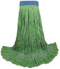 A Picture of product BWK-504WH Boardwalk® Super Loop Cotton/Synthetic Wet Mop Head. X-Large. White. 12/case.