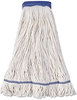 A Picture of product BWK-504WH Boardwalk® Super Loop Cotton/Synthetic Wet Mop Head. X-Large. White. 12/case.