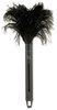 A Picture of product BWK-914FD Boardwalk® Retractable Feather Duster,  Black Plastic Handle Extends 9" to 14"