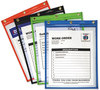 A Picture of product CLI-50920 C-Line® Heavy-Duty Super Heavyweight Plus Shop Ticket Holders,  Assorted, 9 x 12, 20/BX