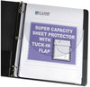 A Picture of product CLI-61027 C-Line® Super Capacity Sheet Protector with Tuck-In Flap,  200", Letter Size, 10/Pack