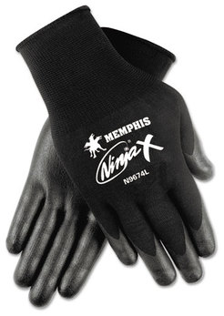 Memphis™ Ninja® X Gloves,  Extra Large, Black, Pair