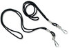 A Picture of product CSI-126BLK Champion Sports Lanyard,  J-Hook Style, 22" Long, Black, 12/Pack
