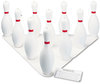 A Picture of product CSI-BPSET Champion Sports Bowling Set,  Plastic/Rubber, White, 1 Ball/10 Pins/Set