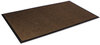 A Picture of product CWN-SSR046DB Super-Soaker™ Scraper/Wiper Floor Mat with Gripper Bottom. 45 X 68 in. Dark Brown.