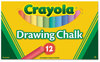 A Picture of product CYO-510403 Crayola® Colored Drawing Chalk,  12 Assorted Colors 12 Sticks/Set