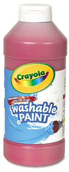 Crayola® Washable Paint,  Red, 16 oz