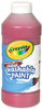 A Picture of product CYO-542016038 Crayola® Washable Paint,  Red, 16 oz