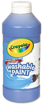 Crayola® Washable Paint,  Blue, 16 oz