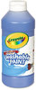 A Picture of product CYO-542016042 Crayola® Washable Paint,  Blue, 16 oz