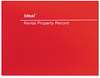 A Picture of product DOM-M2512 Ideal® Rental Property Record Book,  8 1/2 x 11, 60-Page Wirebound Book