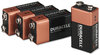 A Picture of product DUR-MN16RT4Z Duracell® CopperTop® Alkaline Batteries with Duralock Power Preserve™ Technology,  9V, 4/Pk