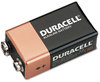 A Picture of product DUR-MN16RT4Z Duracell® CopperTop® Alkaline Batteries with Duralock Power Preserve™ Technology,  9V, 4/Pk