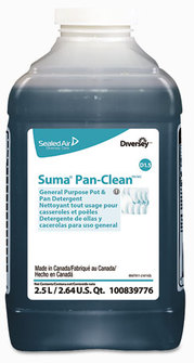 Diversey™ Suma® Premium Pot & Pan Detergent,  Citrus Scent, 2.5 L Bottle, 2/Carton