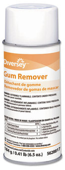 Diversey™ Gum Remover,  Aerosol, 6.5oz, Can, 12/Carton