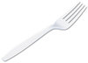 A Picture of product DXE-FH217 Dixie® Plastic Cutlery,  Heavyweight Forks, White, 1000/Carton
