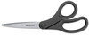 A Picture of product ACM-15583 Westcott® KleenEarth® Basic Plastic Handle Scissors,  8" Long, Pointed, Black