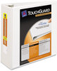 A Picture of product AVE-17145 Avery® TouchGuard™ Protection Heavy-Duty View Binders with Slant Rings 3 4" Capacity, 11 x 8.5, White