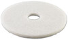 A Picture of product BWK-4021WHI Boardwalk® Polishing Floor Pads. 21 in. White. 5/case.