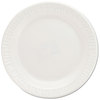A Picture of product DCC-6PWQR Quiet Classic® Foam Plastic Laminated Dinnerware Plates. 6 in. diameter. White. 1000 count.